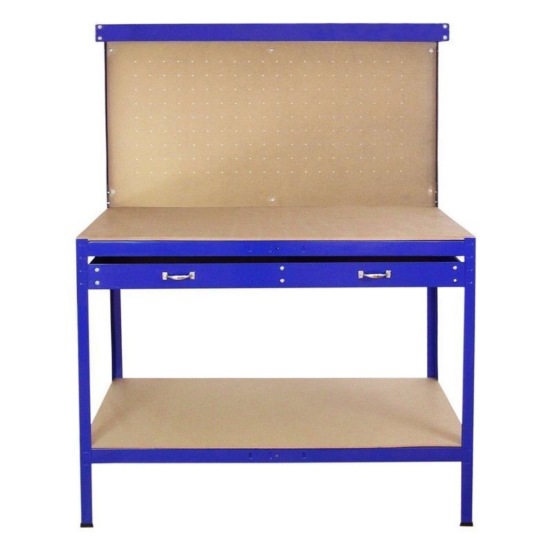 Raven Q Rax 3 11 X 1 11 Not Applicable Workbench With Pegboard Drawer Light Classic 4