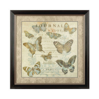 Framed Butterfly Wall Art