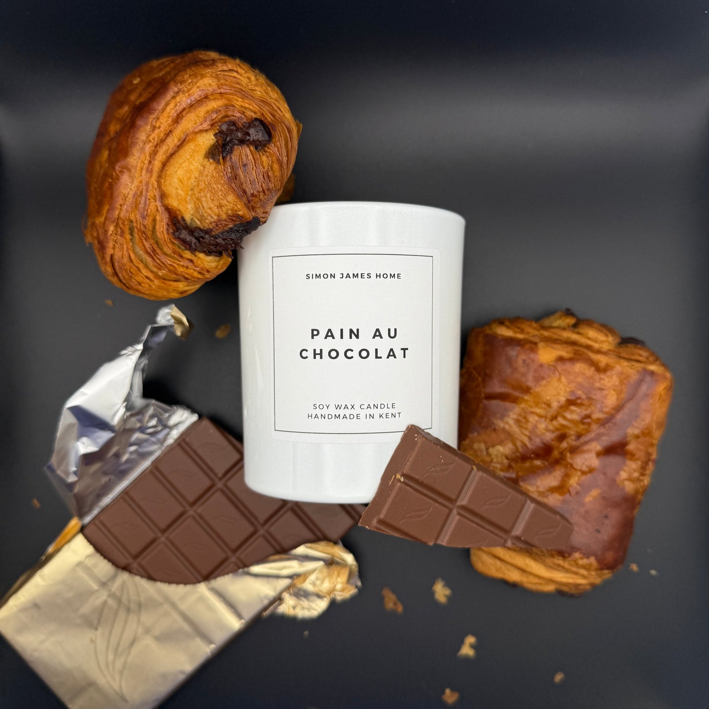 Pain au Chocolat Handmade Soy Wax Candle