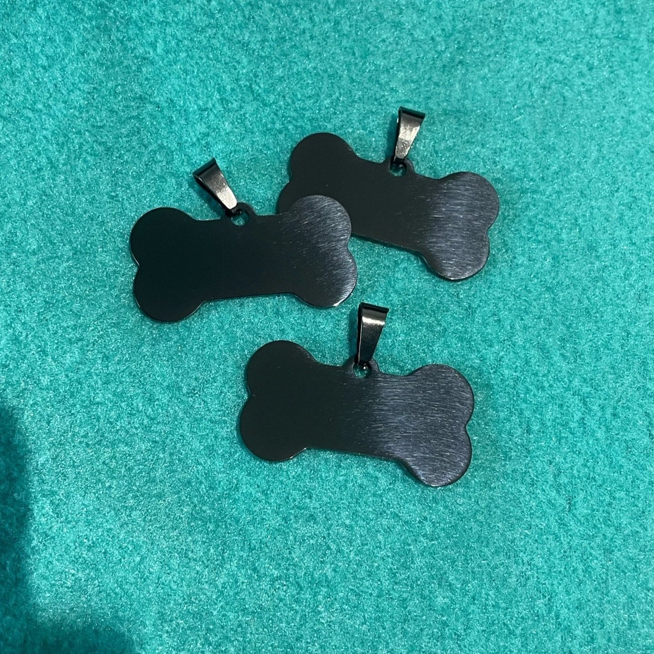 Engraved Dog Tags - Bones