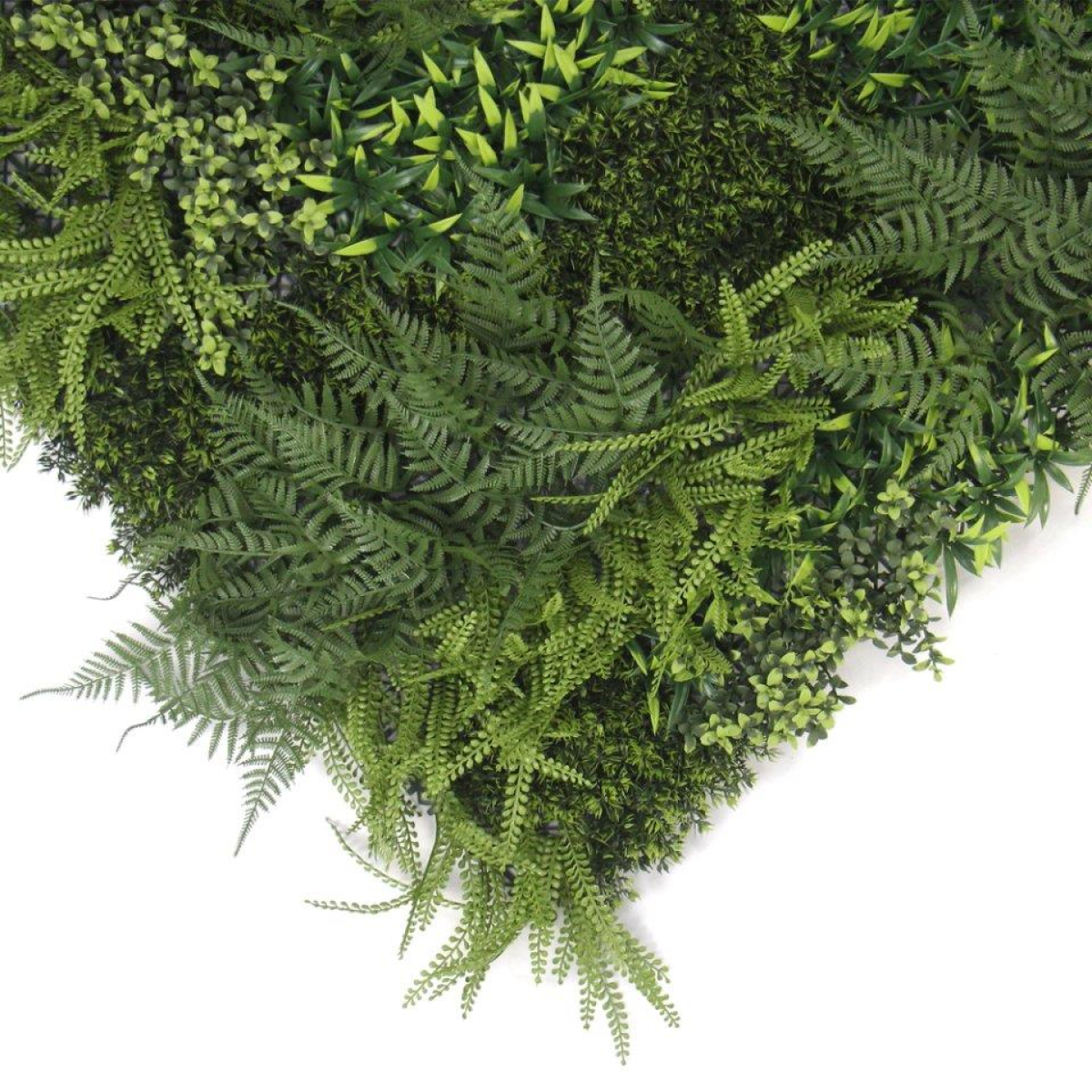 100cm Green Wall Fire Resistant Natural Fern Artificial
