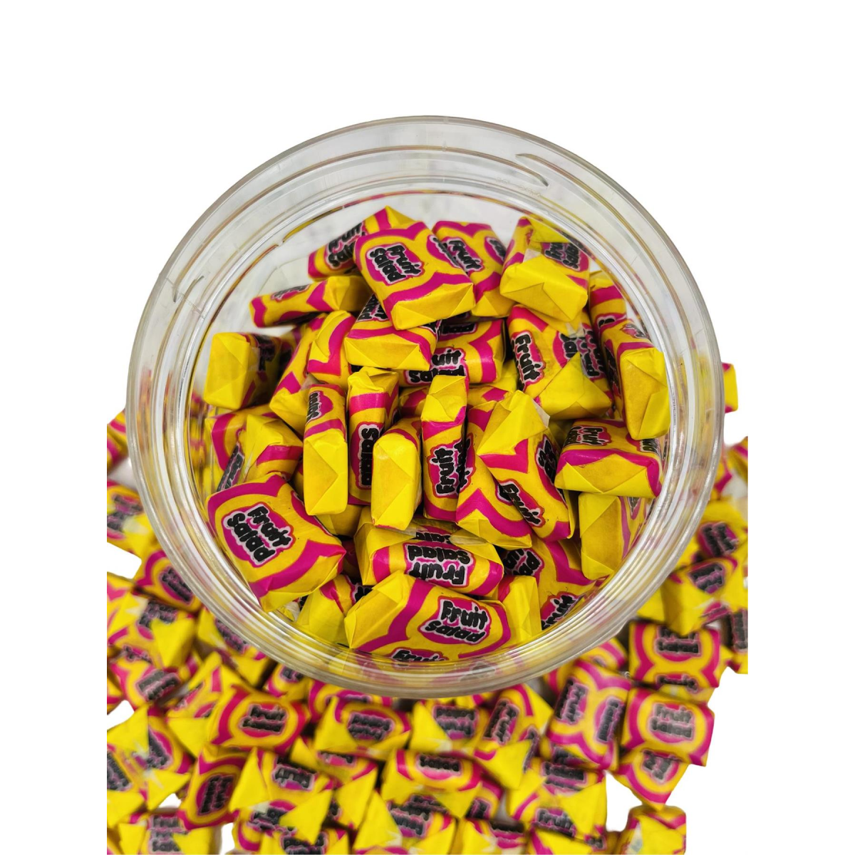 Simway Sweets Jar 785g - Fruit Salad Chews - Individually Wrapped - Approximately 150 Pieces