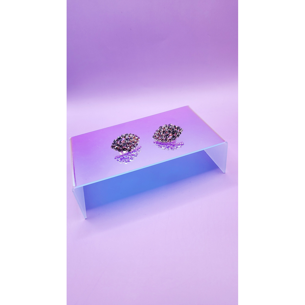 Twinkle Crystal Non Pierced Clip On Earrings