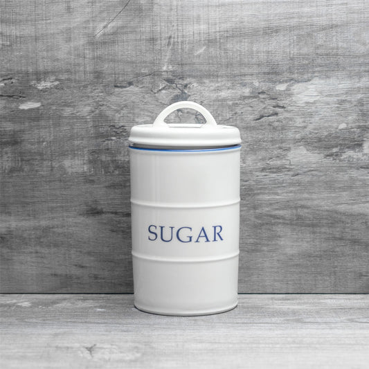 Farmhouse White Sugar Canister