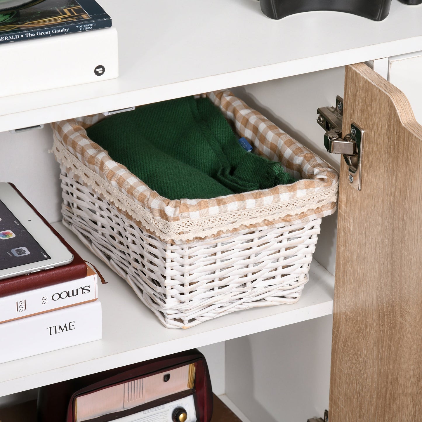 Sideboard Floor Standing Storage Cabinet with Drawer for Bedroom