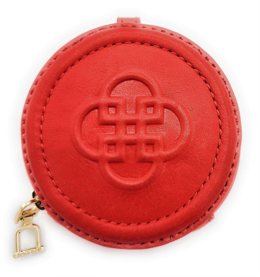 SADDLER IVY Real Leather Design Zip Top Coin Purse | Gift Boxed