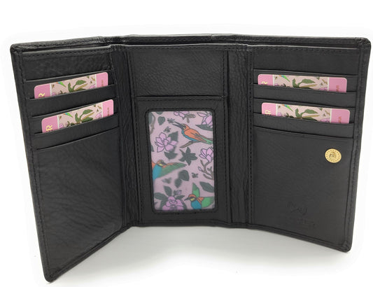 SADDLER RUBY Real Leather Designer RFID Ladies Wallet with Zip | Gift Boxed