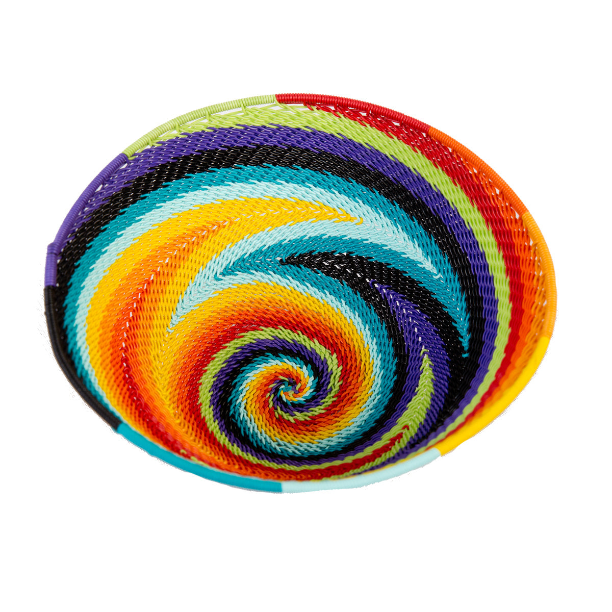 Zulu Telephone Wire Bowl Blue TR19 16cm