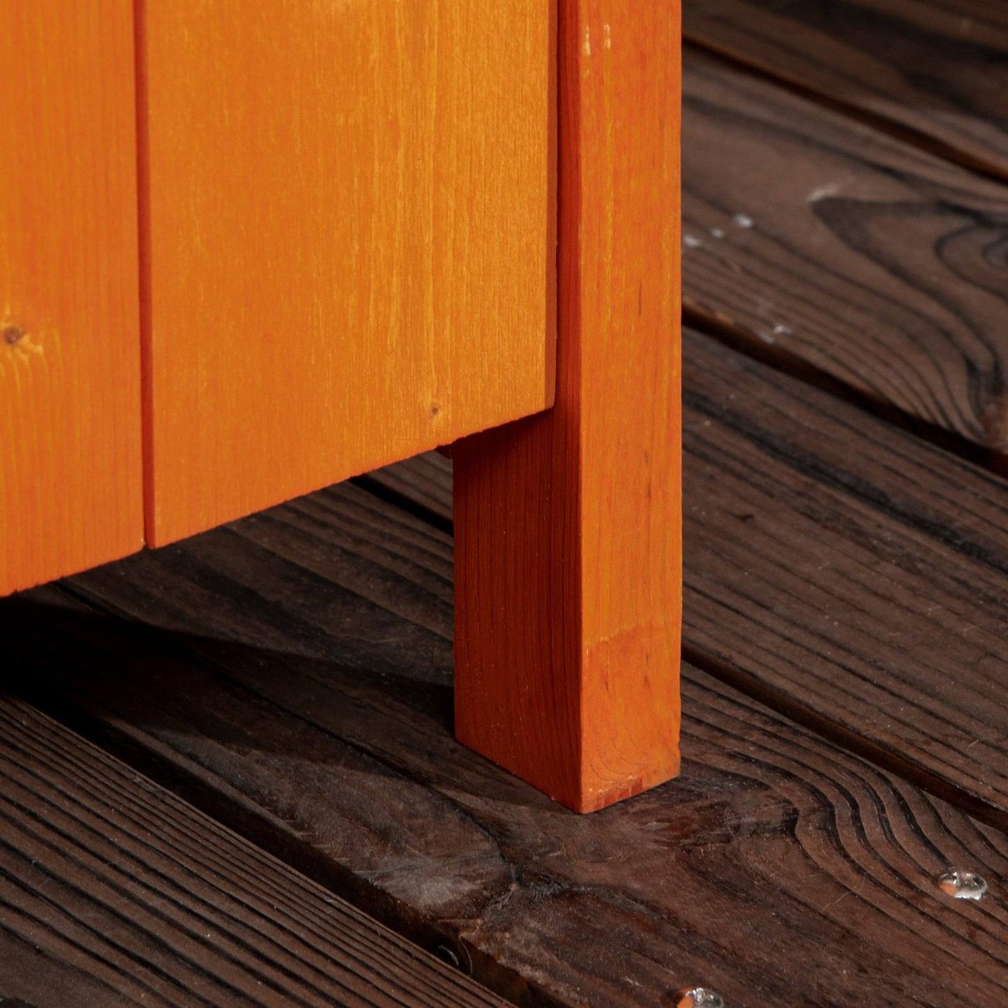 Rustica 188cm Barn Door Apex Garden Store Lockable Fir Wood Teak by Steadfast