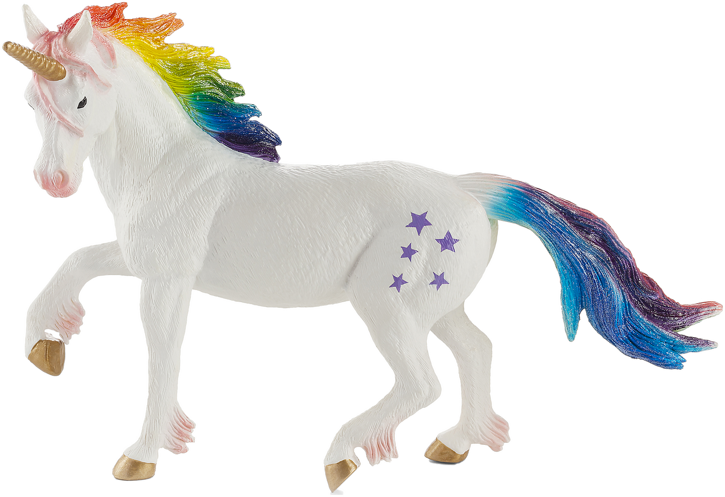Rainbow Unicorn Toy Fantasy Mythical Horse Figurine