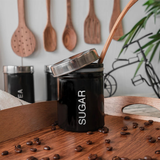 Metal Sugar Canister