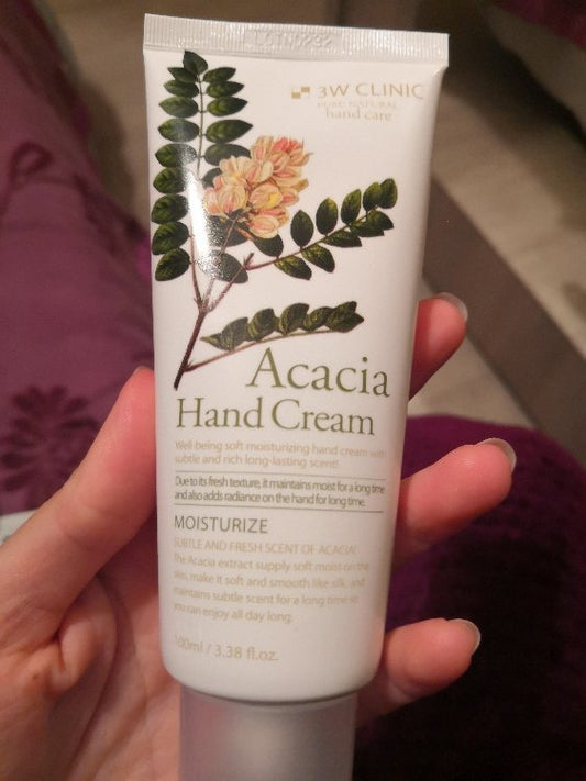 3W Clinic Moisturising Acacia Hand Cream 100ml