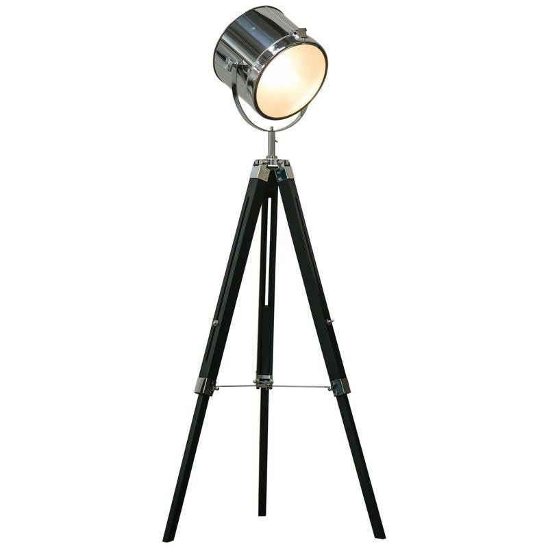 Industrial Style Adjustable Tripod Floor Lamp Searchlight Reading Lamp