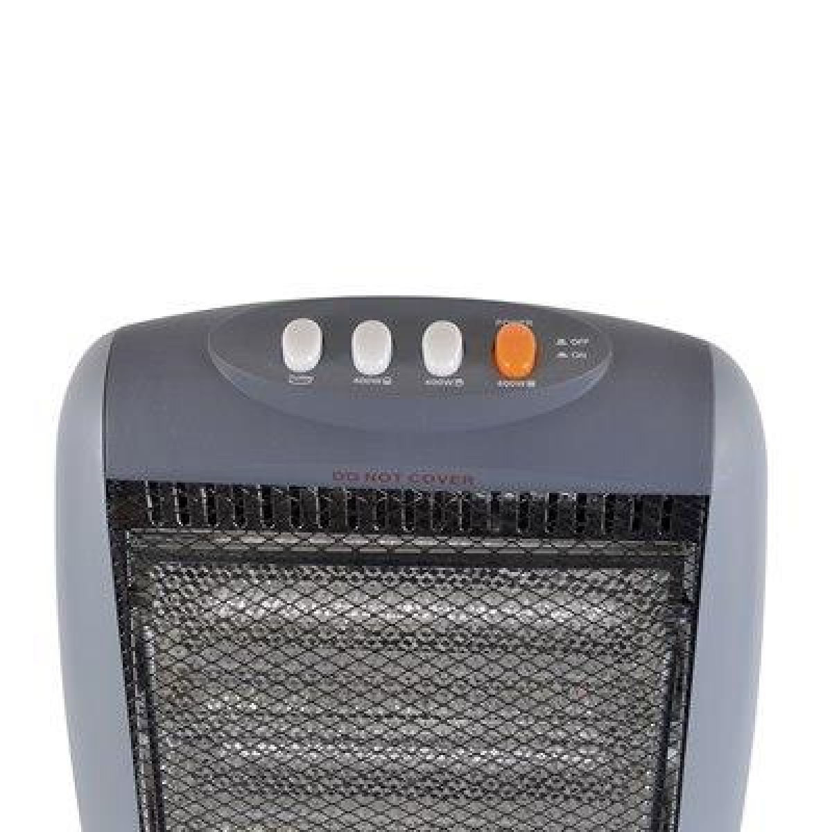 StayWarm 1200w 3 Bar Compact Halogen Heater - Grey