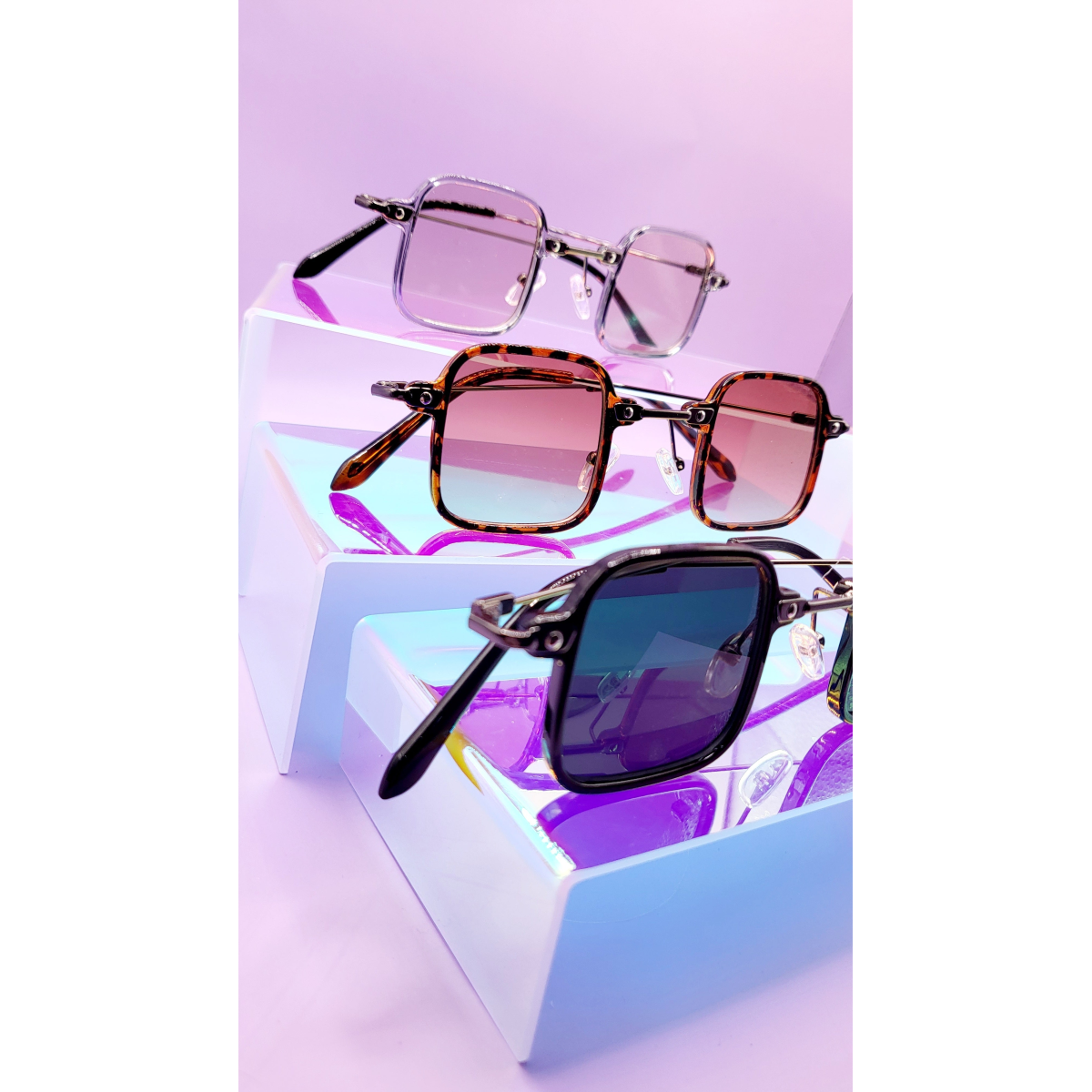 Urban Luxe Square Sunglasses Box of 20