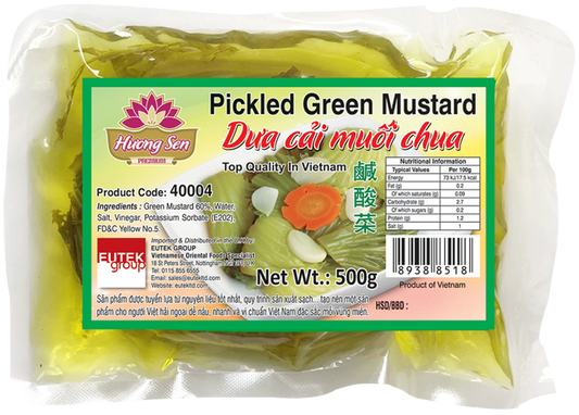 HUONG SEN Pickled Green Mustard 500g