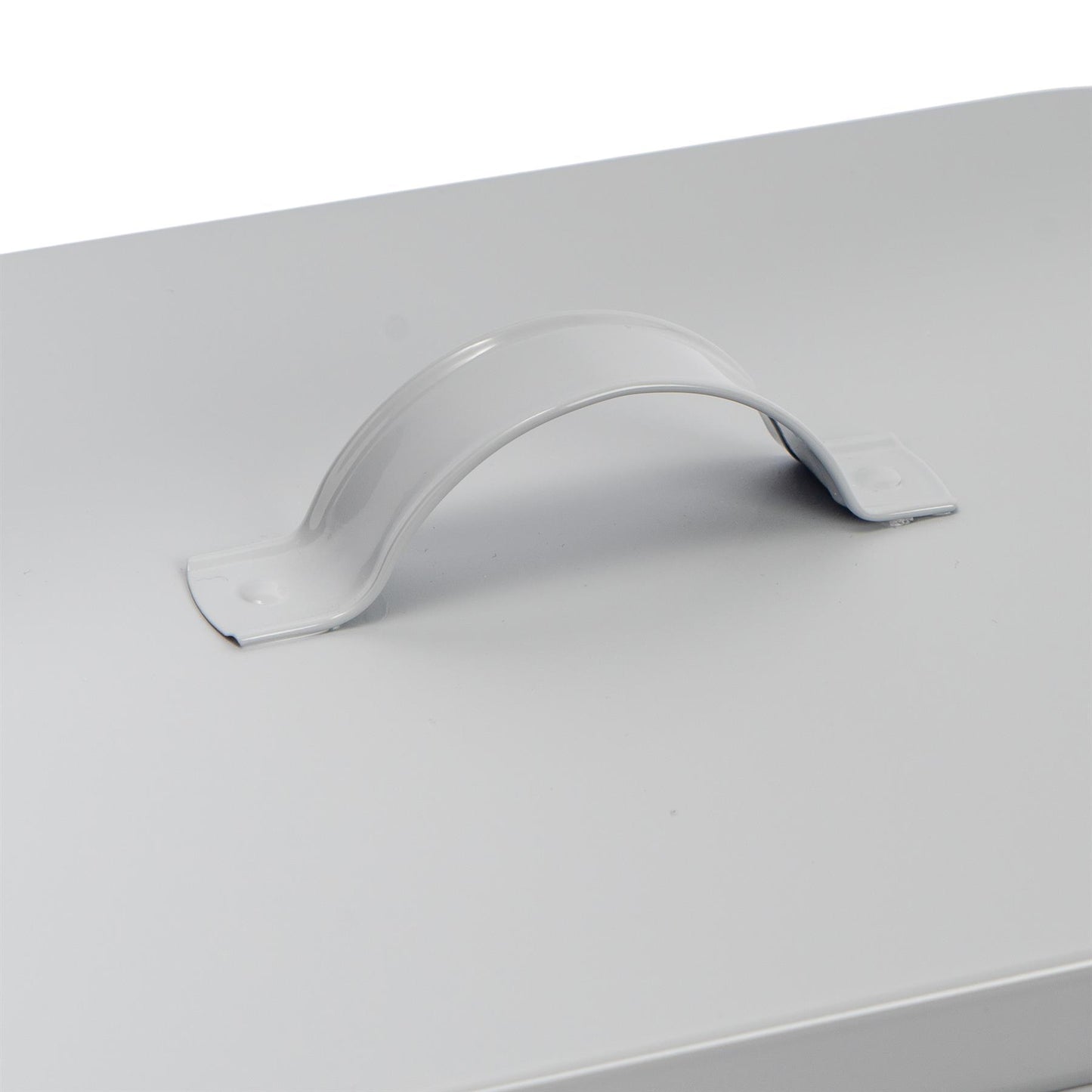 Large Grey Vintage First Aid Tin