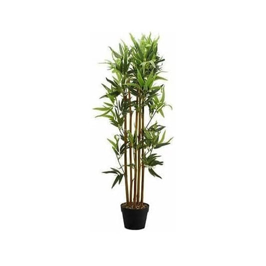 Natural Artificial Plant Bamboo Tree - Realistic Fake Plants in Pots Large Bamboo Tree 120cm
