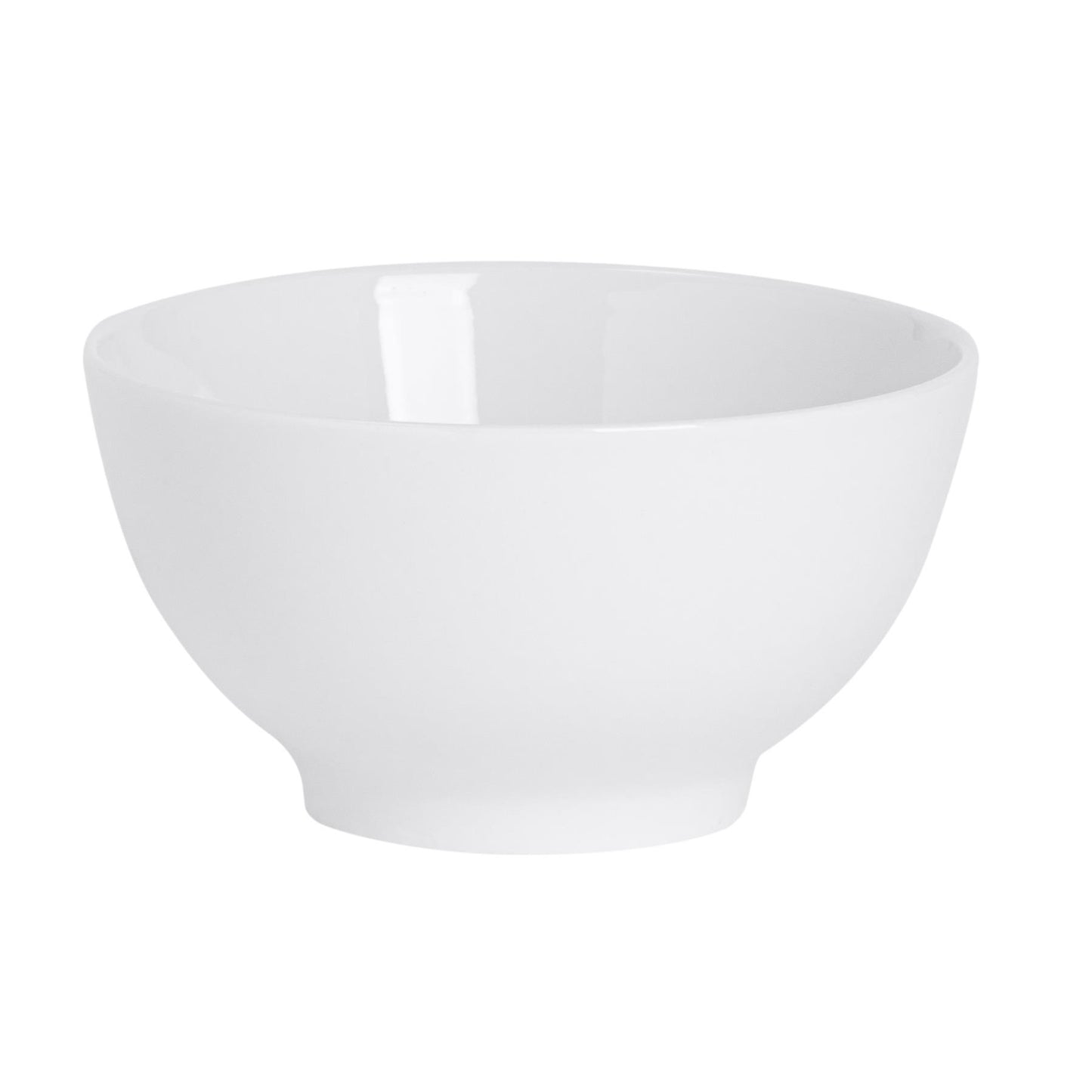 13cm White Rice Bowls - Pack of Six