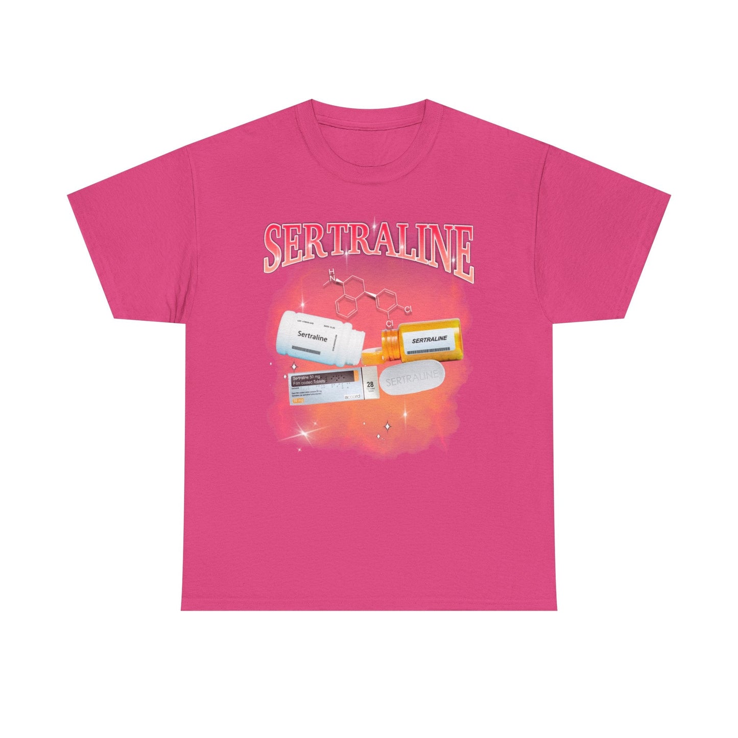 Sertraline Bootleg Style printed t-shirt
