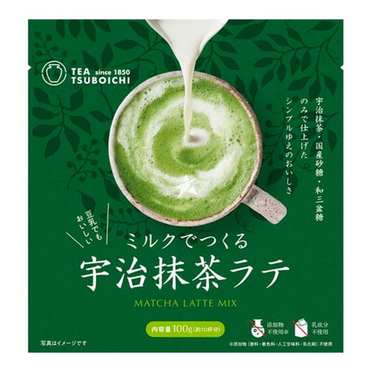 TSUBOICHI UJI Matcha Latte Powder Mix 100g