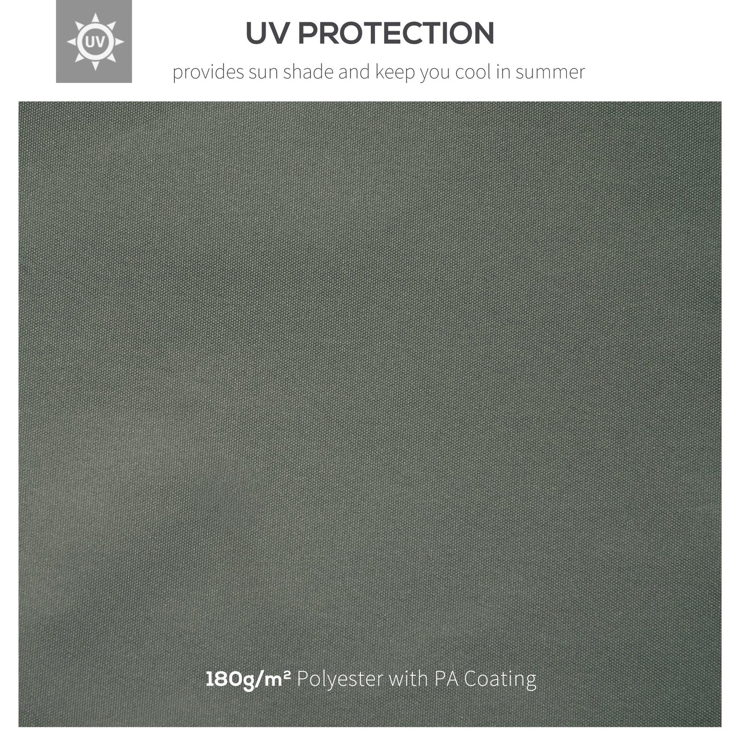 3X4M Gazebo Canopy Replacement Cover