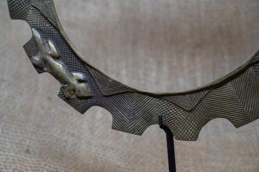 Teke Chief Necklace Brass 50.1