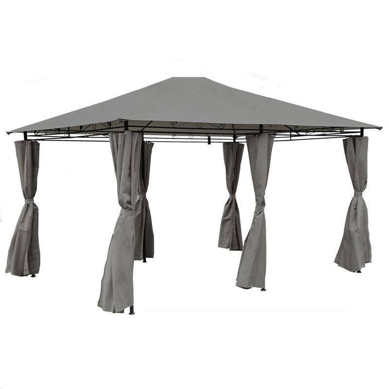 Garden Gazebo by Wensum with a 3 x 4M Grey Canopy