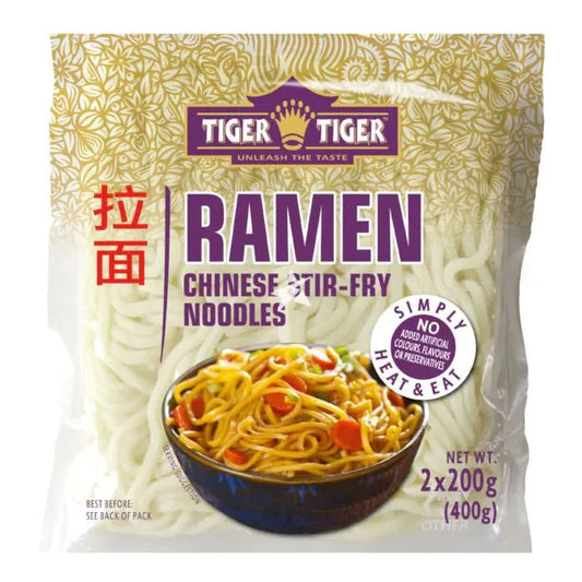 TIGER TIGER Ramen Chinese Stir-Fry Noodles 2x200g