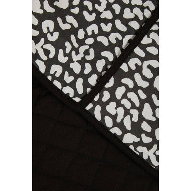 London Leo Black and White Double Oven Glove