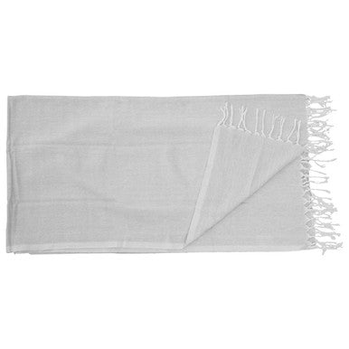 Thread and Loom Grey Hammam Beach Towel