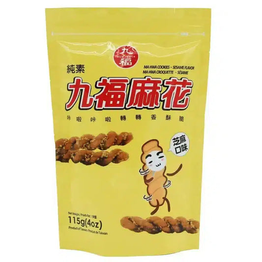 NICE CHOICE Ma Hwa Cookies - Sesame 115g