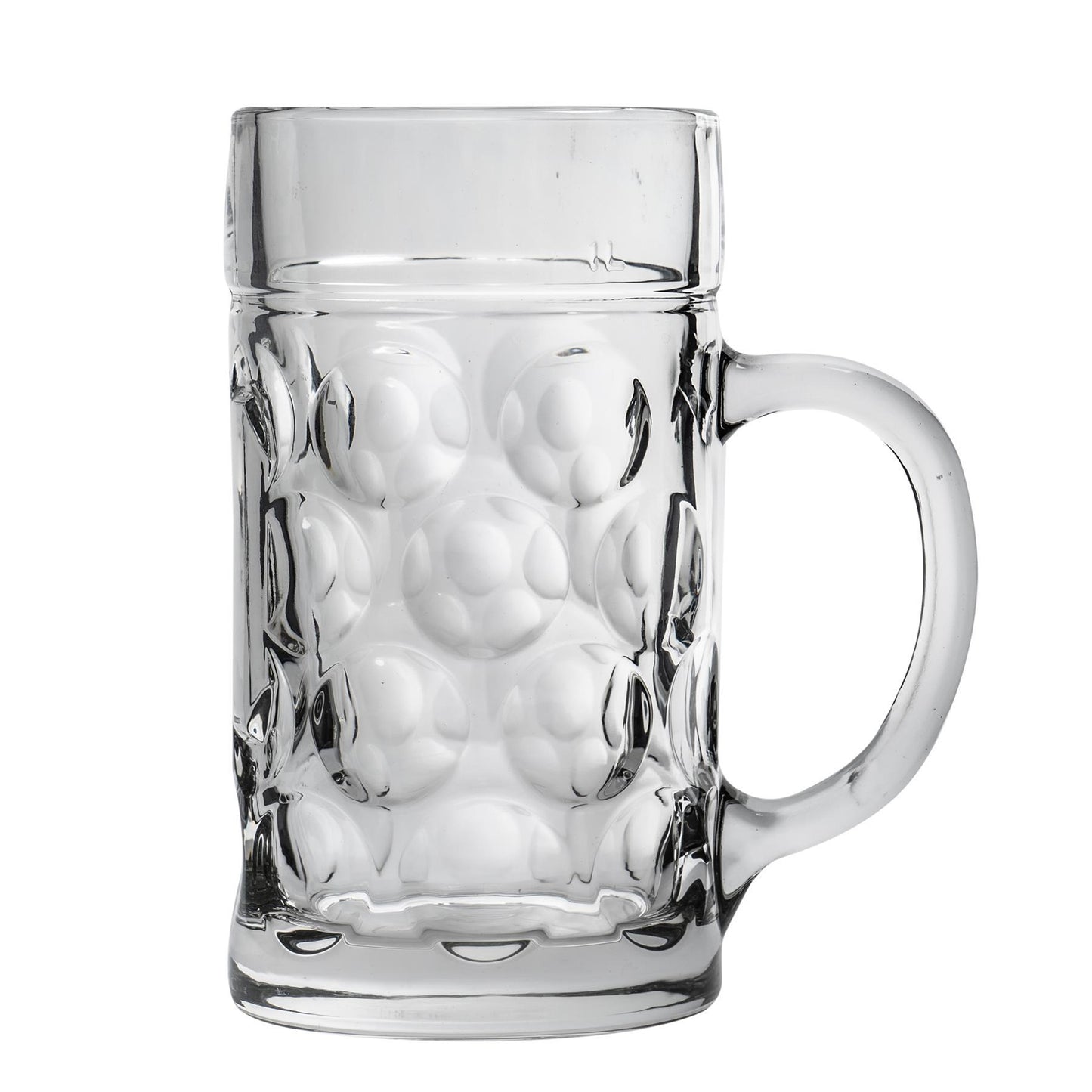2 Pints Giant Glass German Beer Stein