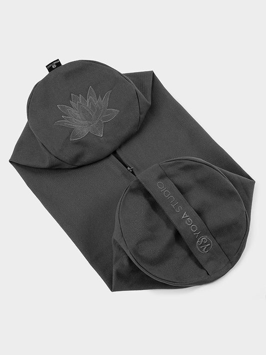 Yoga Studio Replacement Round Lotus Bolster Outer Cushion Cover