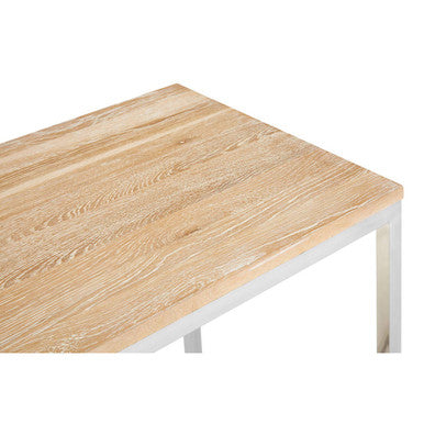 Hampstead Oak Wood Console Table