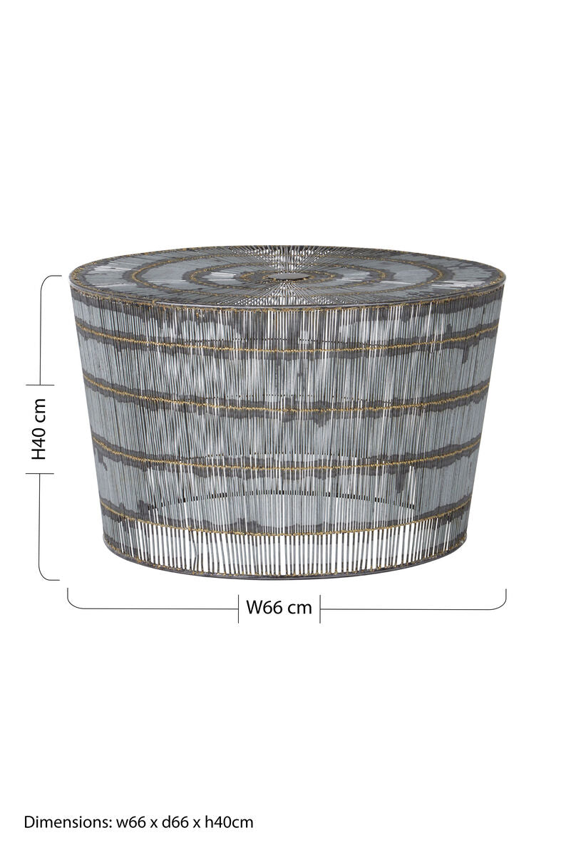 Templar Natural Wireframe Coffee Table