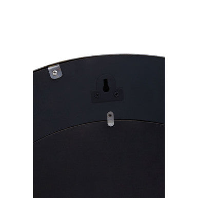 Kerala Natural Wood Round Wall Mirror