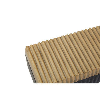 Deomali Small Gold and Black Trinket Box