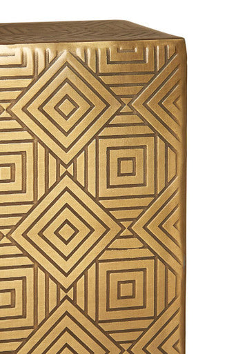 Savoy Gold Finish and Marble Base Table Lamp