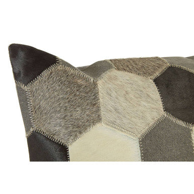 Bosie Safira Black And White And Grey Cushion Cover