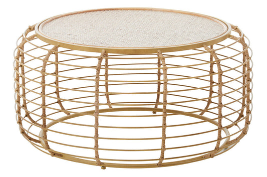 Trento Round Rattan Coffee Table