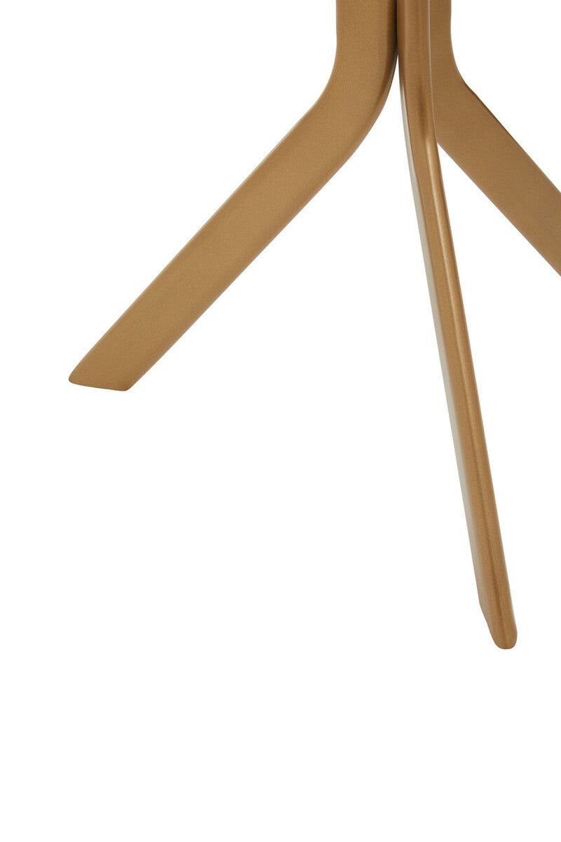 Varana Round Black Marble Top Table