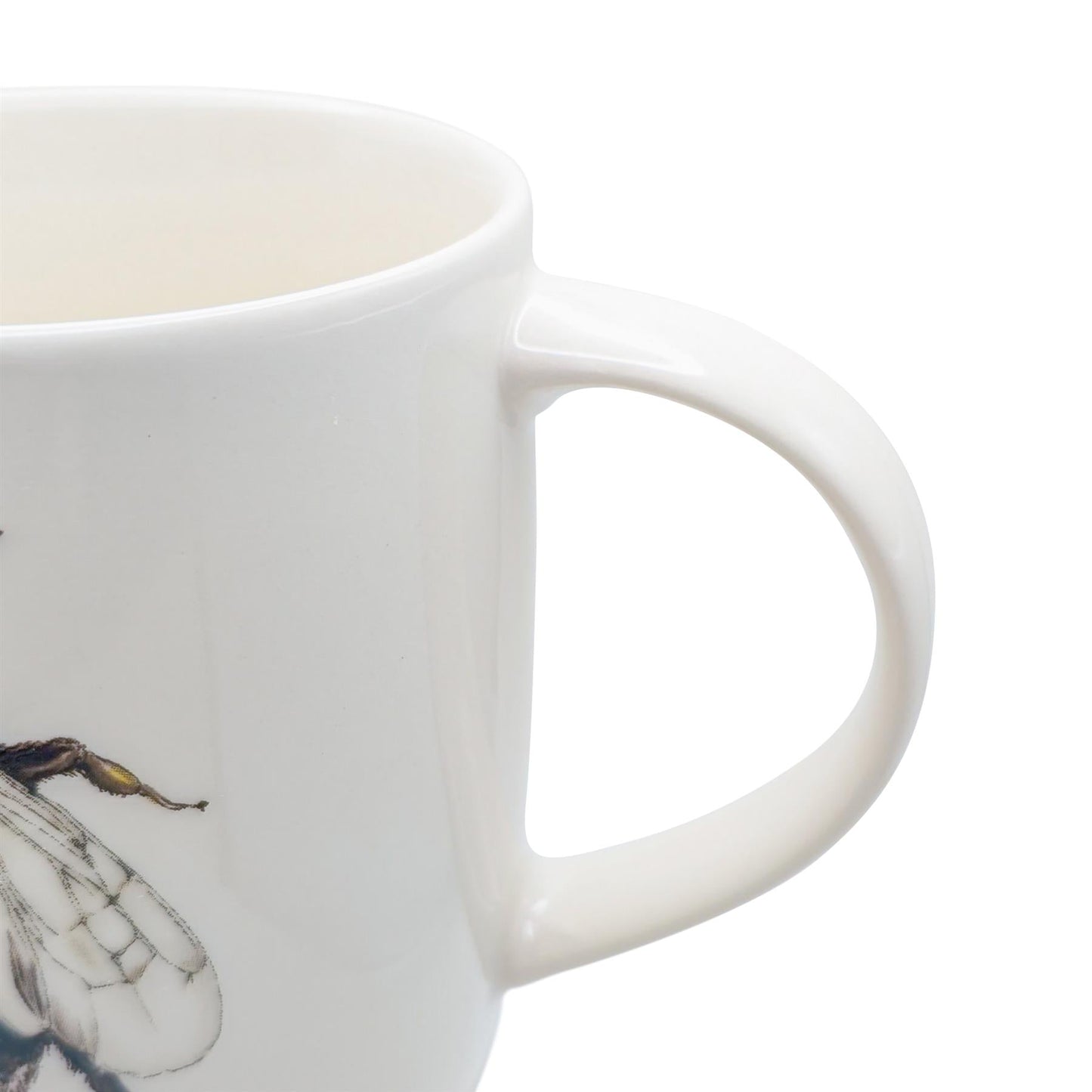 350ml Single Bee Simply Home Stoneware Mugs - Pack of Six