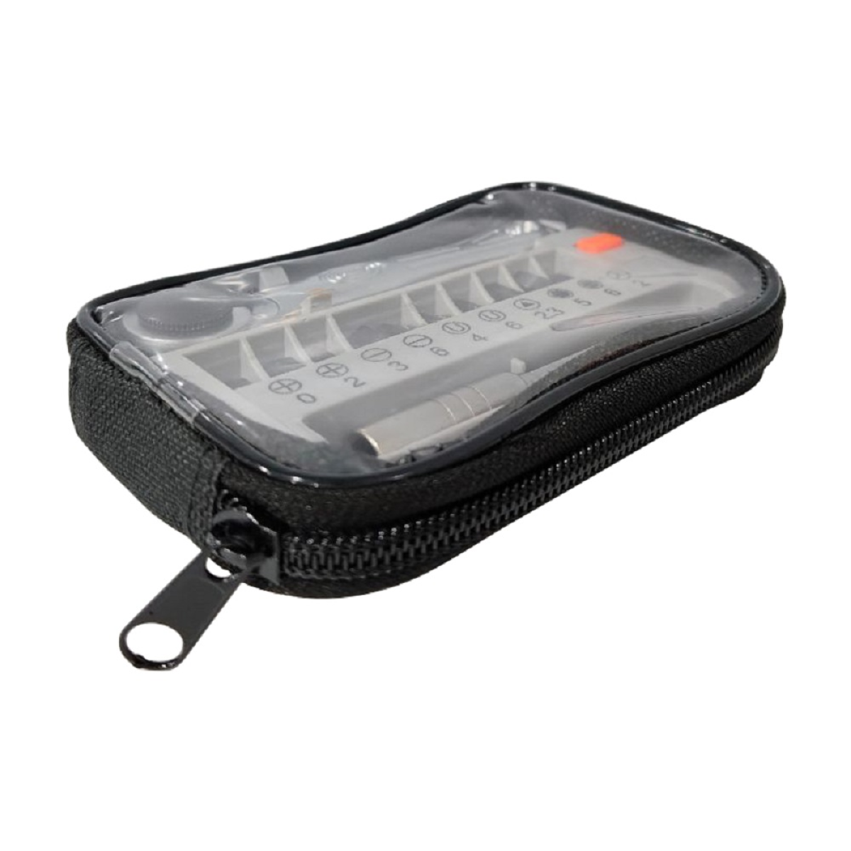 12 in 1 Portable Mini 1/4 Quick Ratchet Socket Wrench & Screwdriver Bits Set Hand Repair Tool