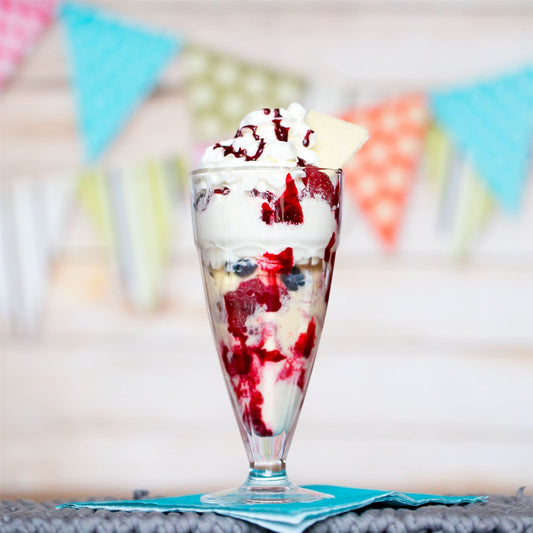 350ml Ice Cream Sundae Glasses - Pack of Four