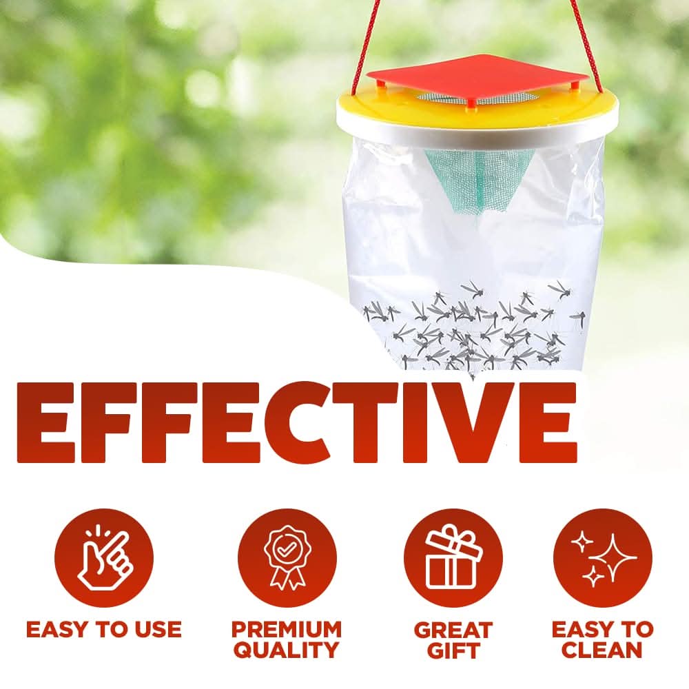 Fly Trap for Outdoor and Garden Use