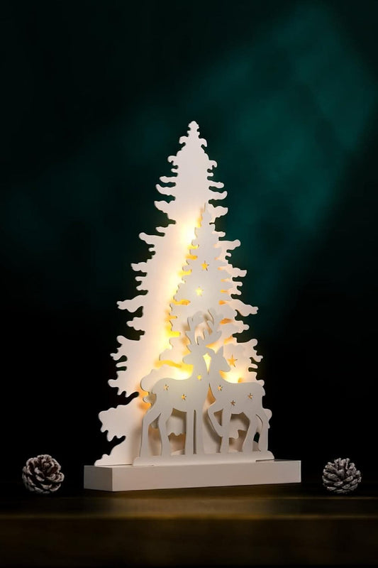 Light Up Christmas Scene