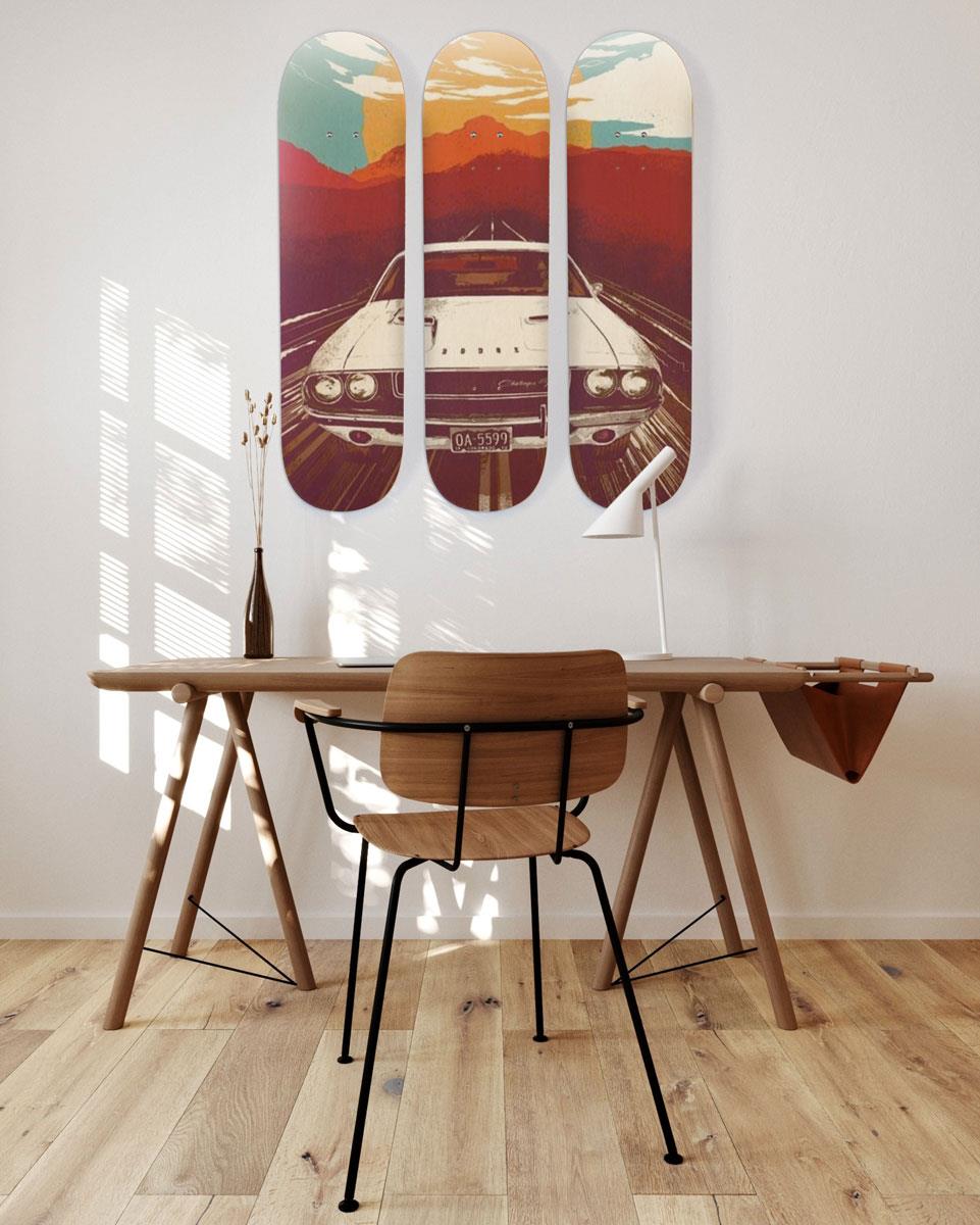 Venom Skateboards Deck Wall Hanger Display Kit x 1 Pack