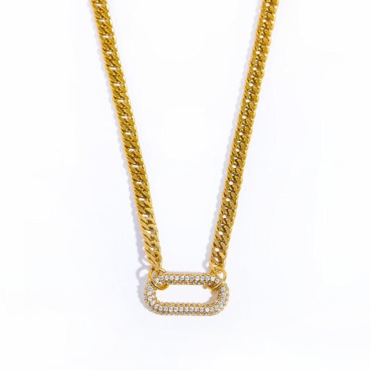 Harlow Luxe 18k Gold Plated Statement Necklace