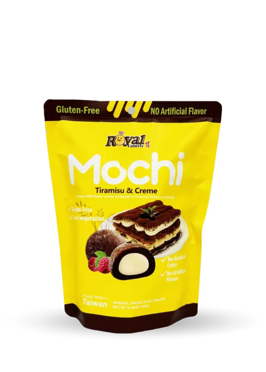 ROYAL FAMILY Mochi Tiramius & Creme 180g